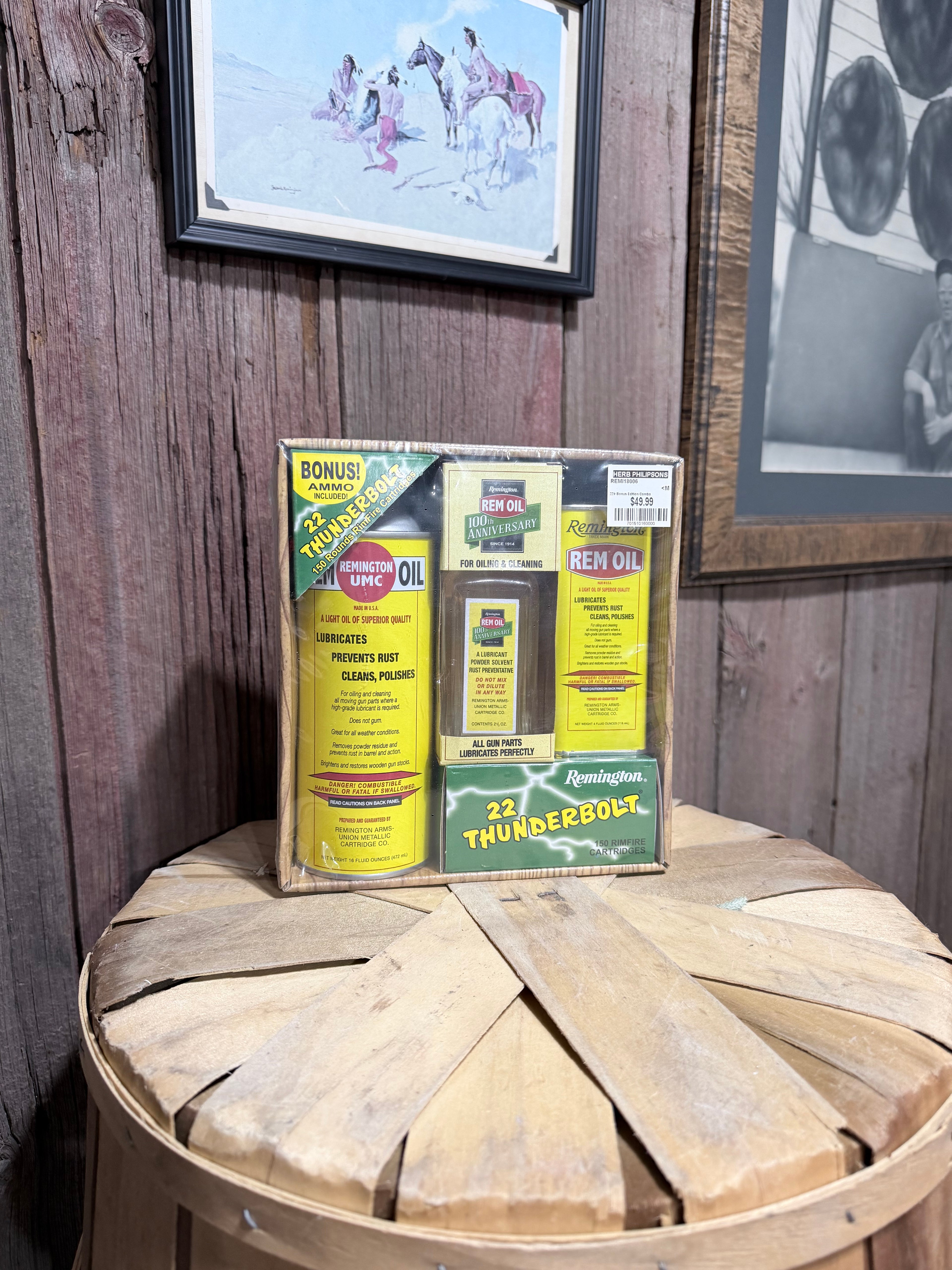 Remington REM Oil 100th Anniversary Box