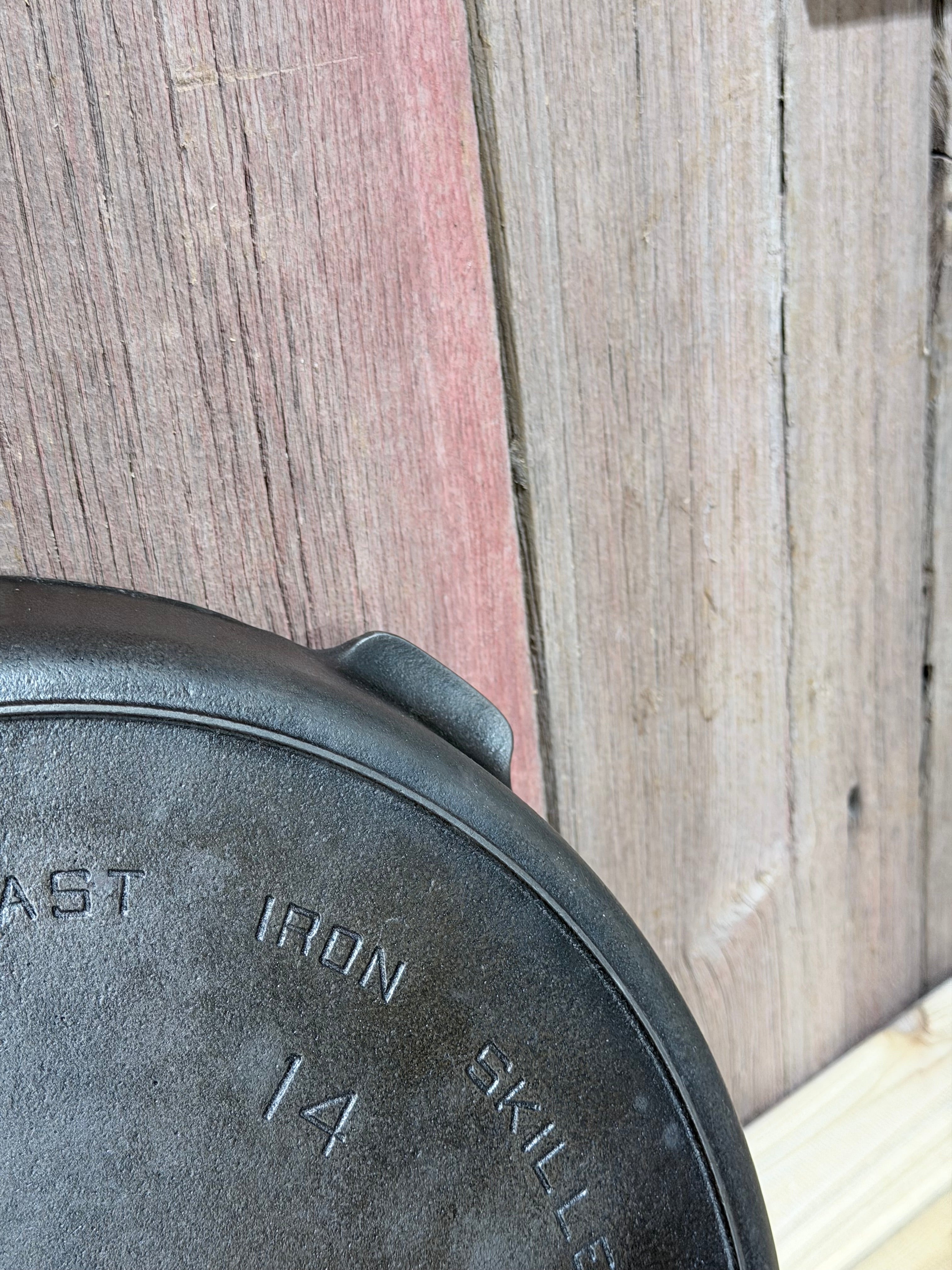 Griswold Cast Iron Skillet #14 Jumbo Frying Pan