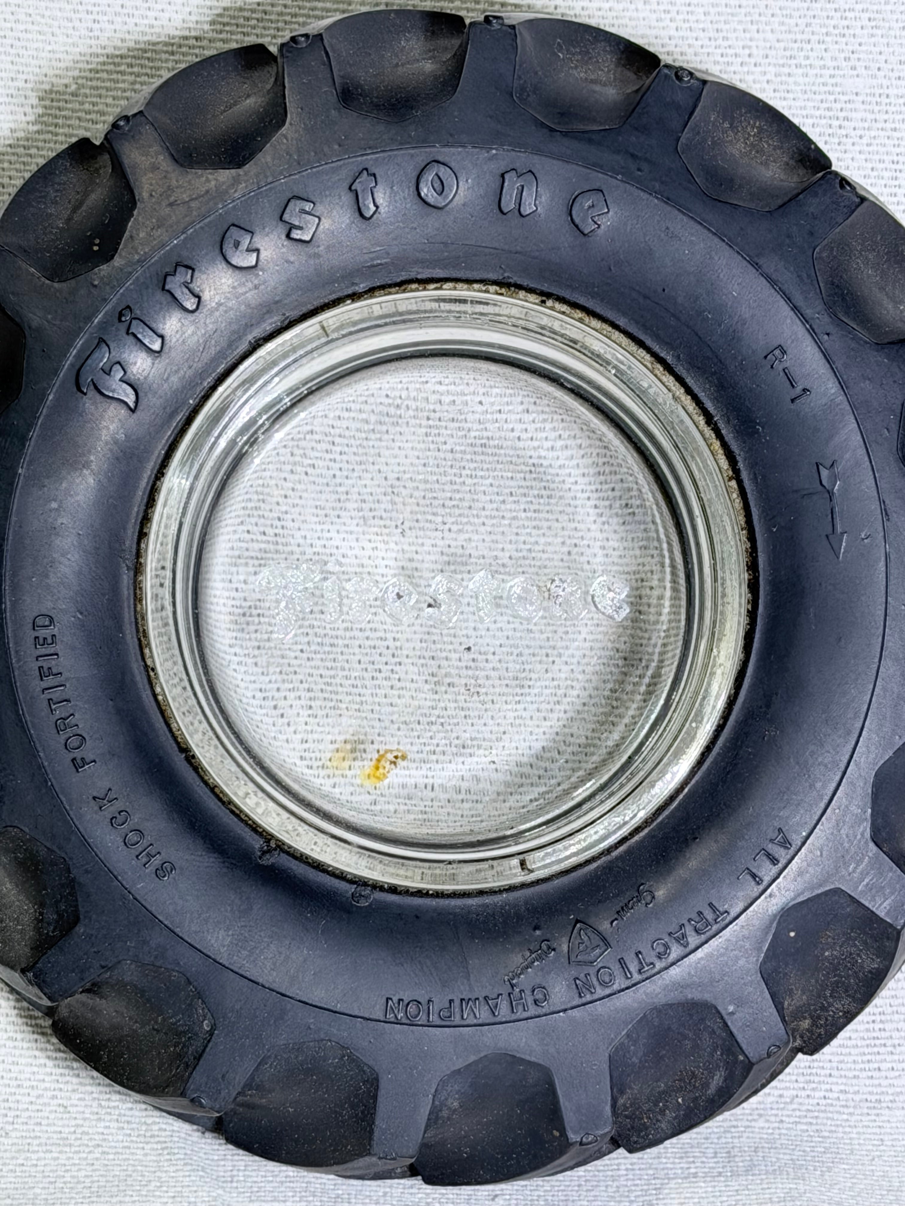 Cool Firestone Tractor Tire Ashtray