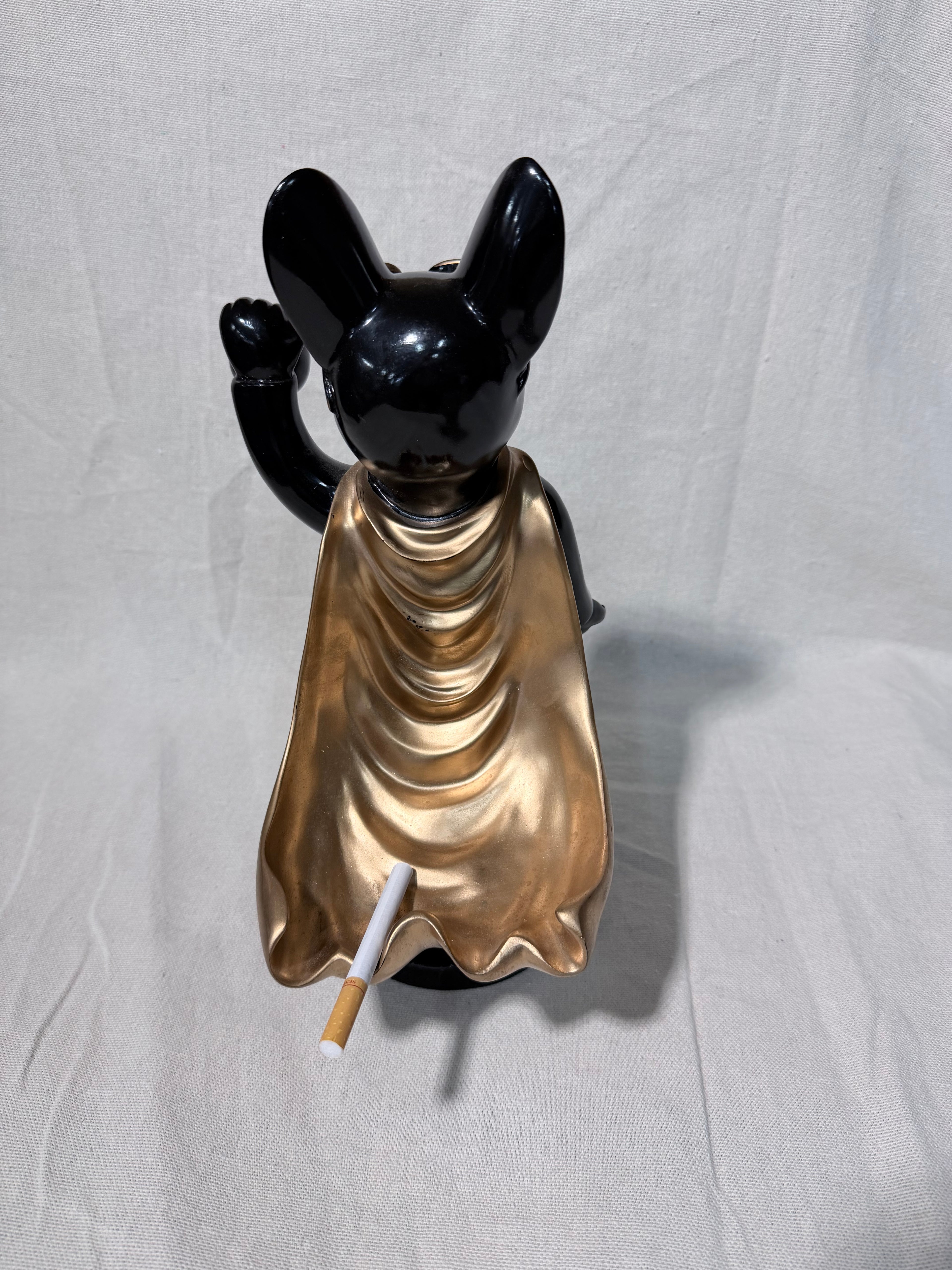 Cool 1990's French Bulldog Ashtray