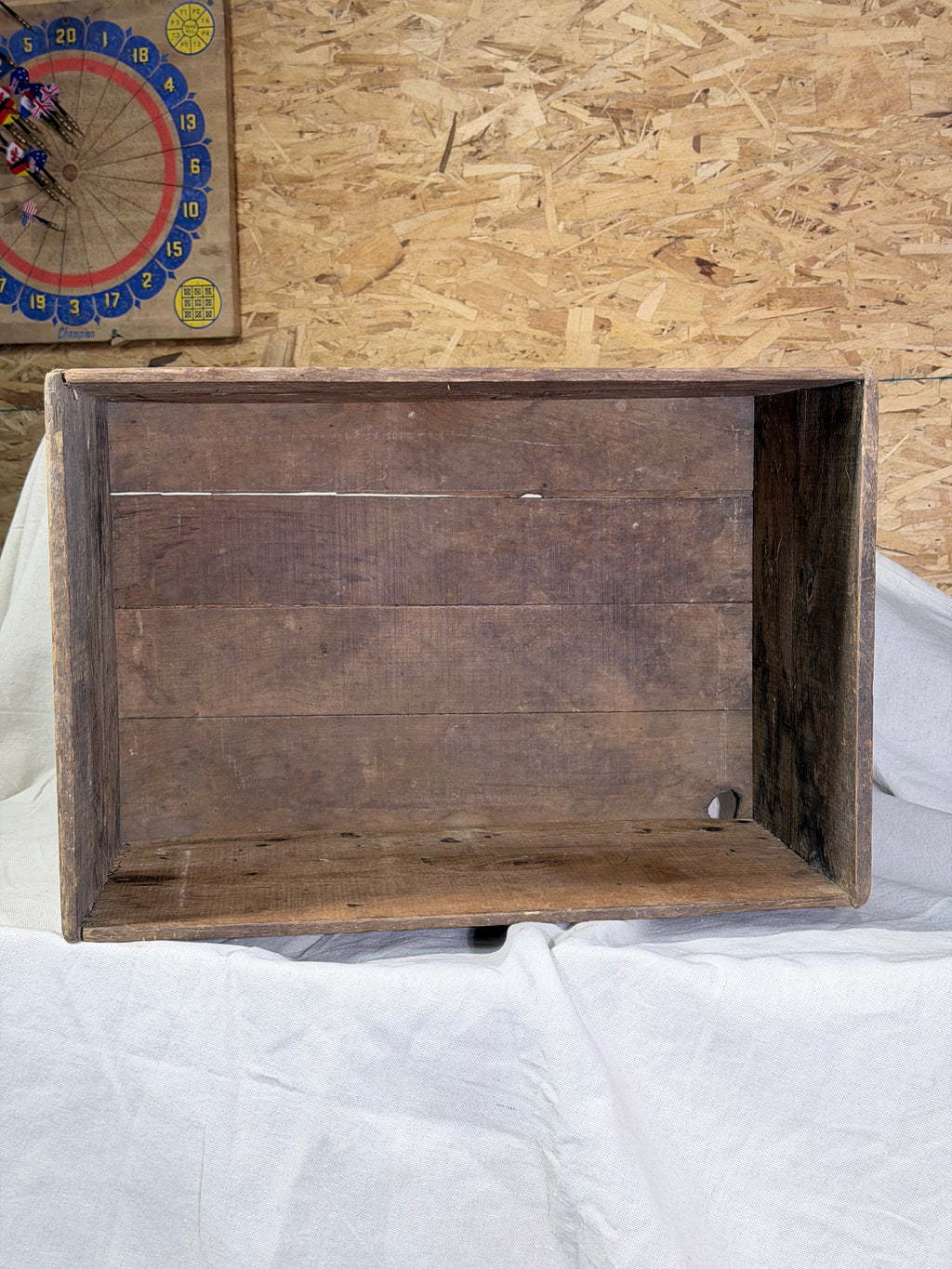 Awesome Diamond Match Crate Early 1900's