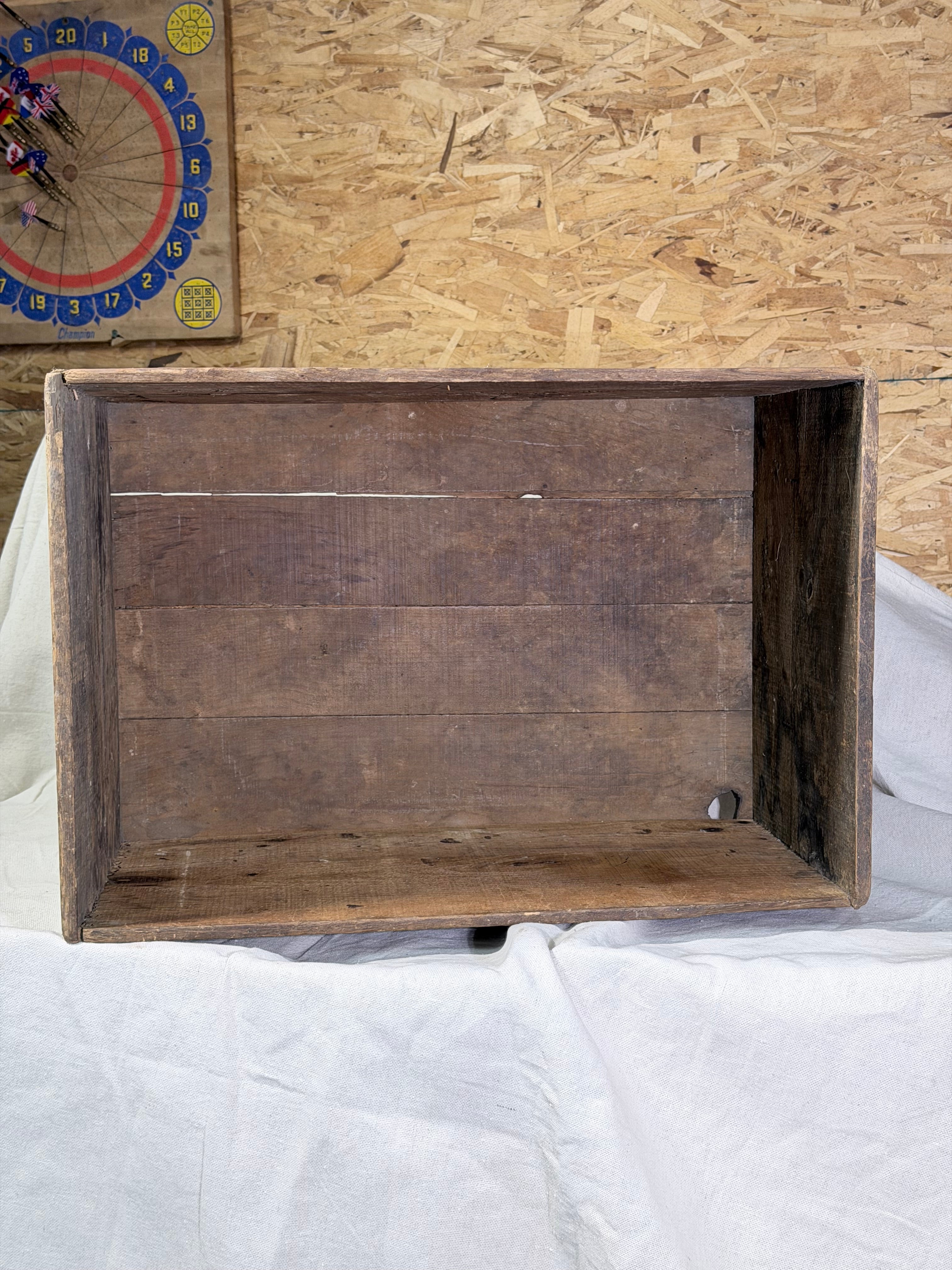 Awesome Diamond Match Crate Early 1900's