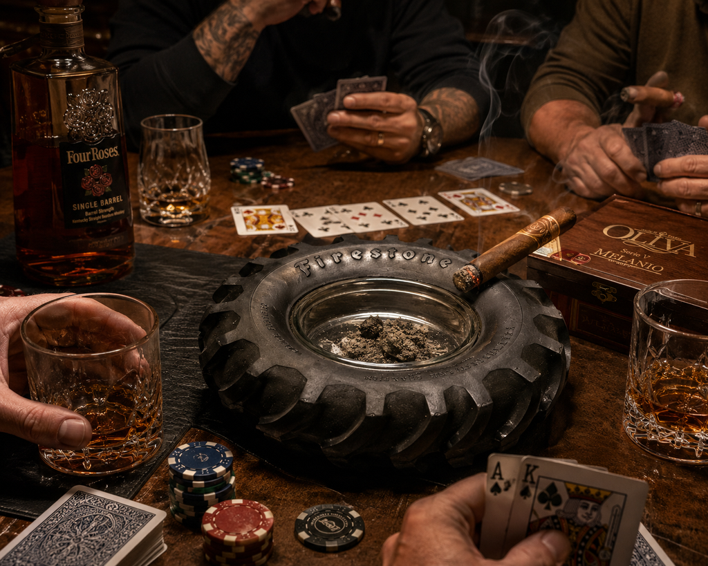 Cool Firestone Tractor Tire Ashtray