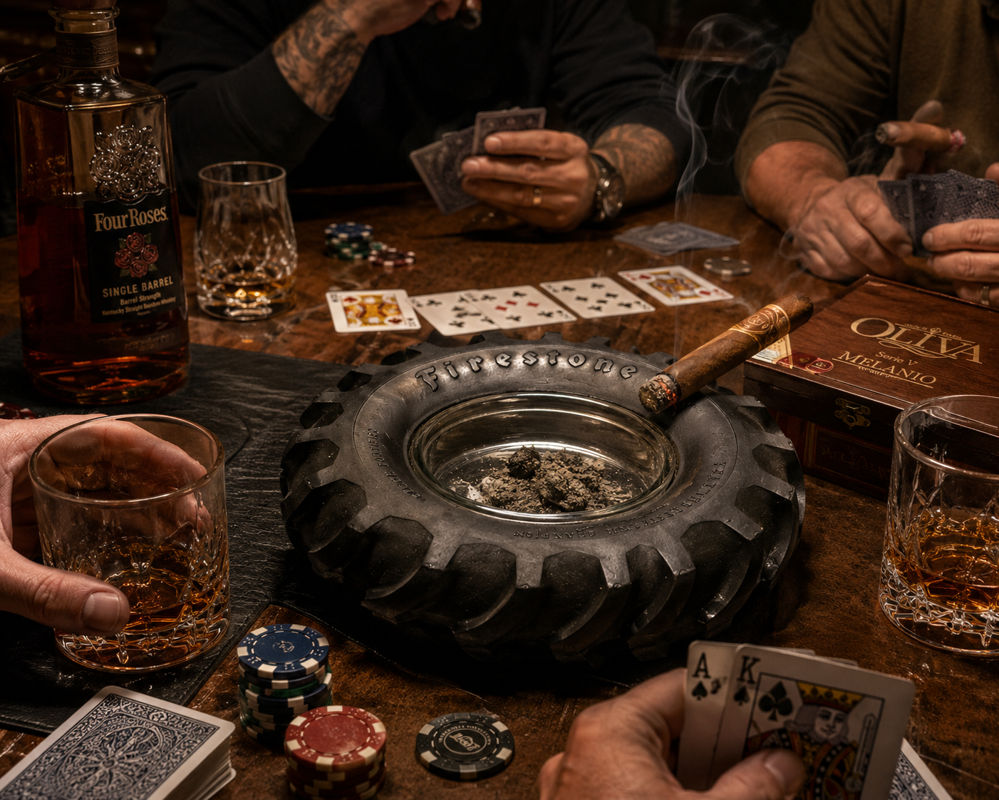 Cool Firestone Tractor Tire Ashtray